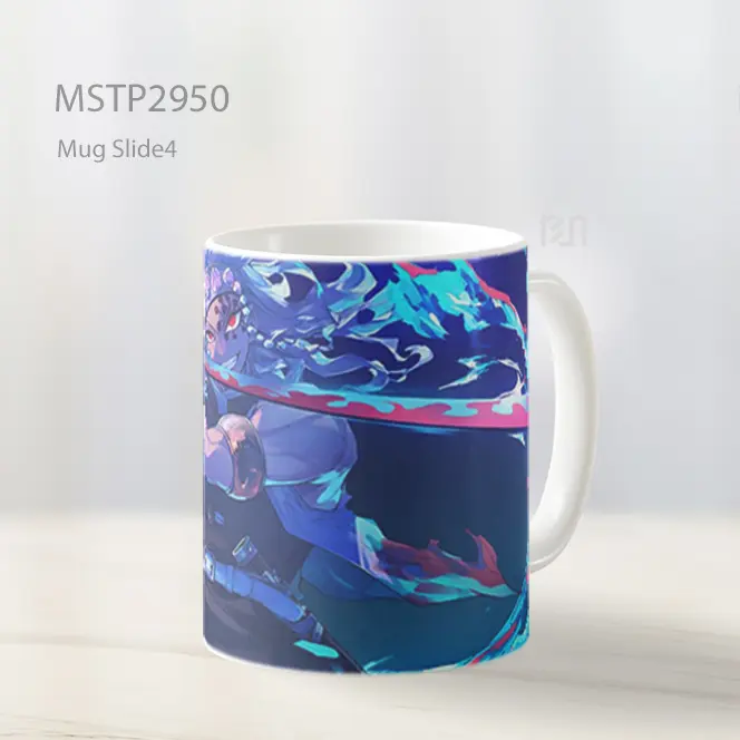 Tengen Uzui Demon Slayer Api Biru Mug MSTP2950