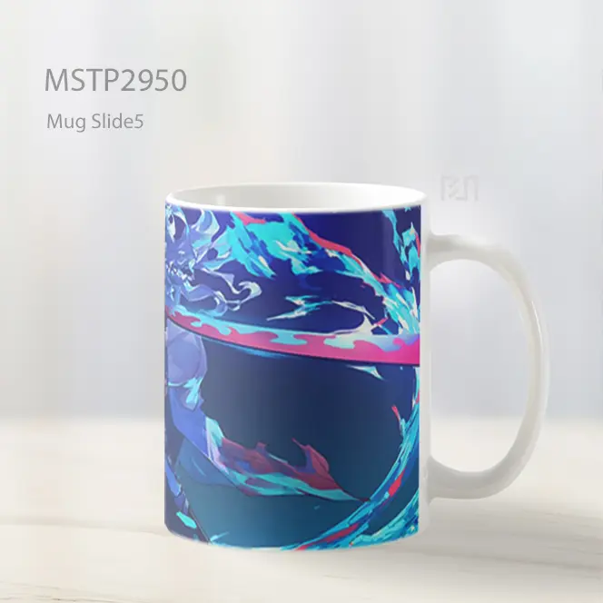 Tengen Uzui Demon Slayer Api Biru Mug MSTP2950 - All-side / Desain
