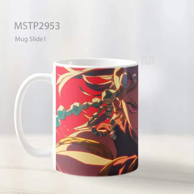 Tengen Uzui Demon Slayer Latar Merah Mug MSTP2953 - All-side / Desain