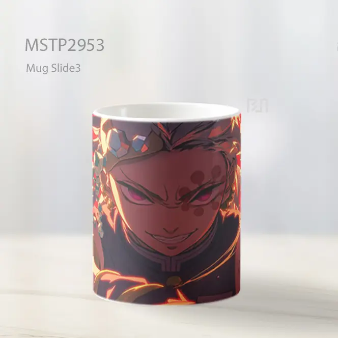 Tengen Uzui Demon Slayer Latar Merah Mug MSTP2953 - All-side / Desain