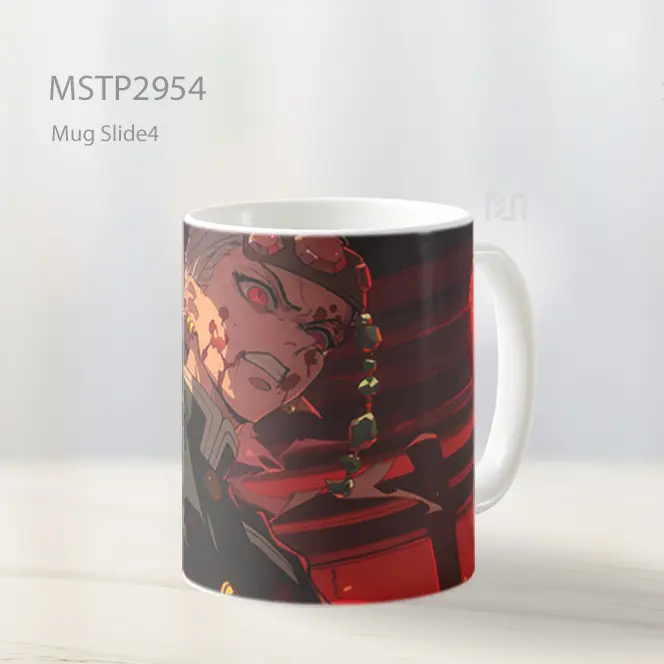 Tengen Uzui Demon Slayer Mode Pertarungan Mug MSTP2954
