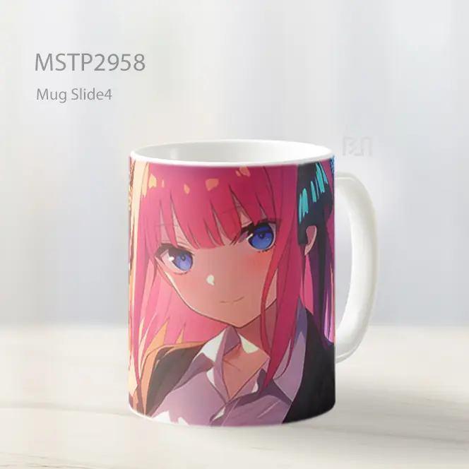 The Quintessential Quintuplets Nino Nakano Tatapan Fokus Mug MSTP2958