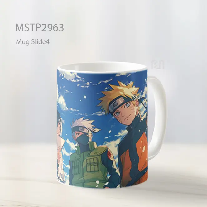 Tim Naruto Sasuke Sakura Kakashi Mug MSTP2963