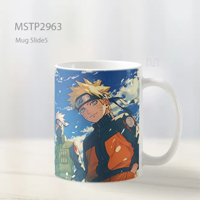 Tim Naruto Sasuke Sakura Kakashi Mug MSTP2963 - All-side / Desain