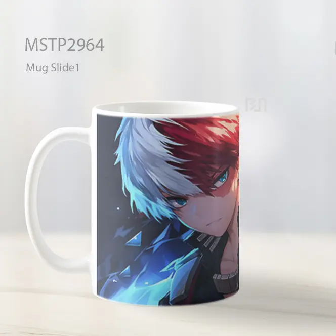 Todoroki My Hero Academia Api And Es Mug MSTP2964 - All-side / Desain