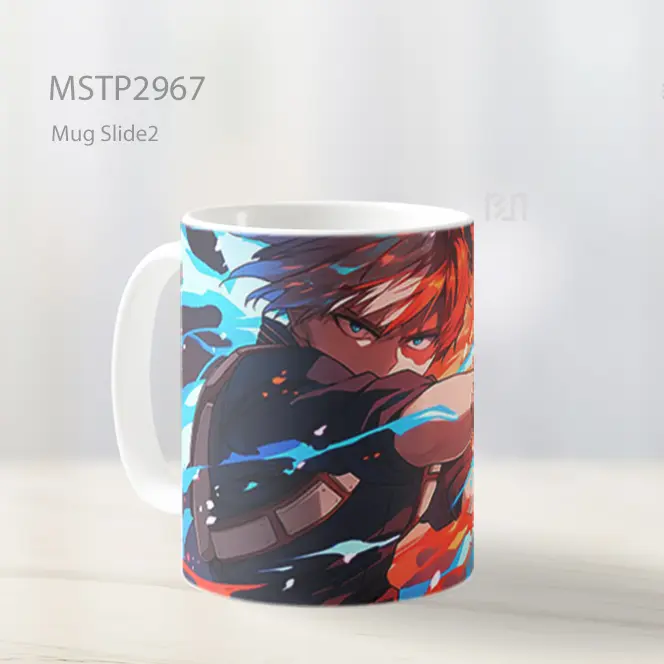 Todoroki Shoto My Hero Academia Mug MSTP2967 - All-side / Desain