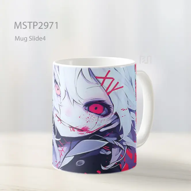 Tokyo Ghoul Juuzou Suzuya Latar Pink Mug MSTP2971