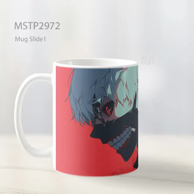 Tokyo Ghoul Ken Kaneki Serius Mug MSTP2972 - All-side / Desain