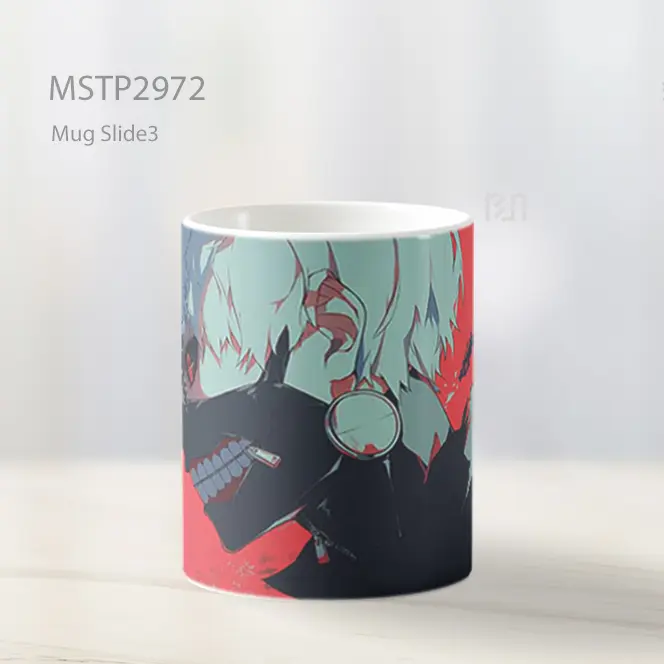 Tokyo Ghoul Ken Kaneki Serius Mug MSTP2972 - All-side / Desain