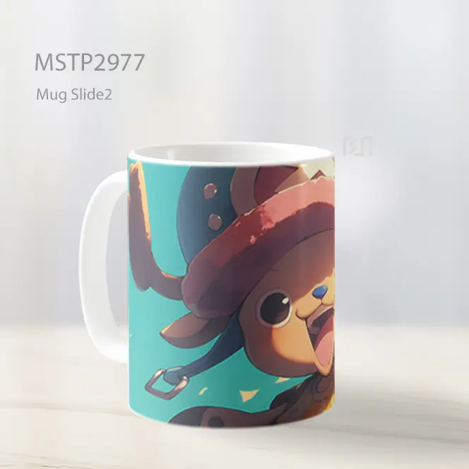 Tony Tony Chopper Mengedip One Piece Mug MSTP2977 - All-side / Desain