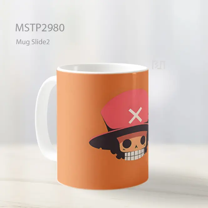 Tony Tony Chopper Oranye Minimalis Mug MSTP2980 - All-side / Desain