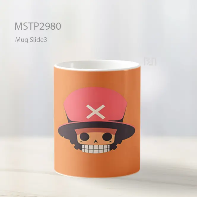 Tony Tony Chopper Oranye Minimalis Mug MSTP2980 - All-side / Desain