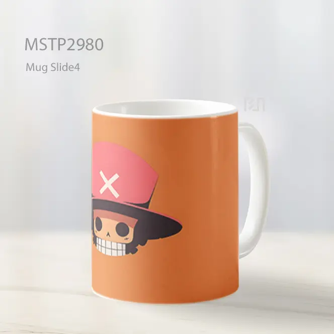 Tony Tony Chopper Oranye Minimalis Mug MSTP2980