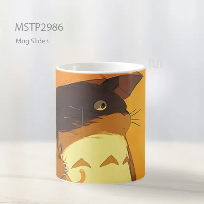Totoro Di Bawah Payung Mug MSTP2986 - All-side / Desain