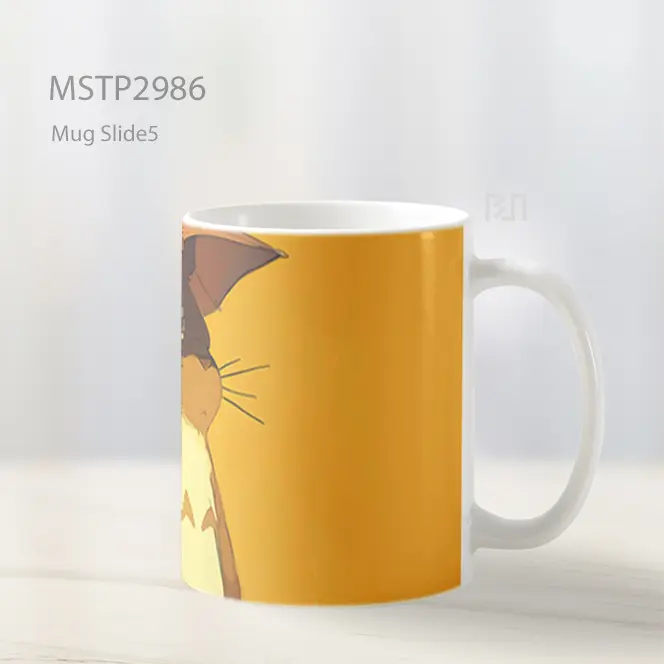 Totoro Di Bawah Payung Mug MSTP2986 - All-side / Desain