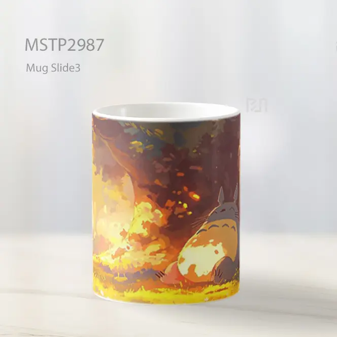 Totoro Di Bawah Pohon Bersinar Mug MSTP2987 - All-side / Desain