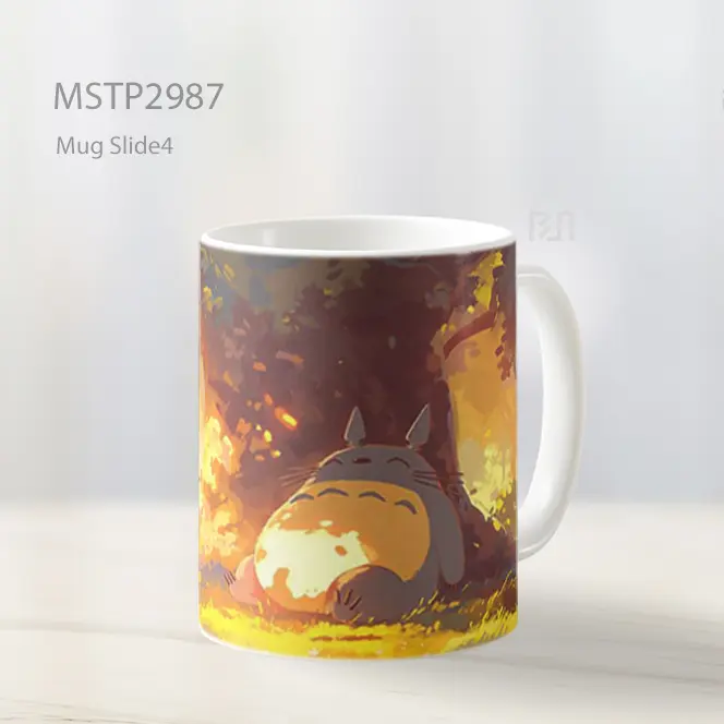 Totoro Di Bawah Pohon Bersinar Mug MSTP2987