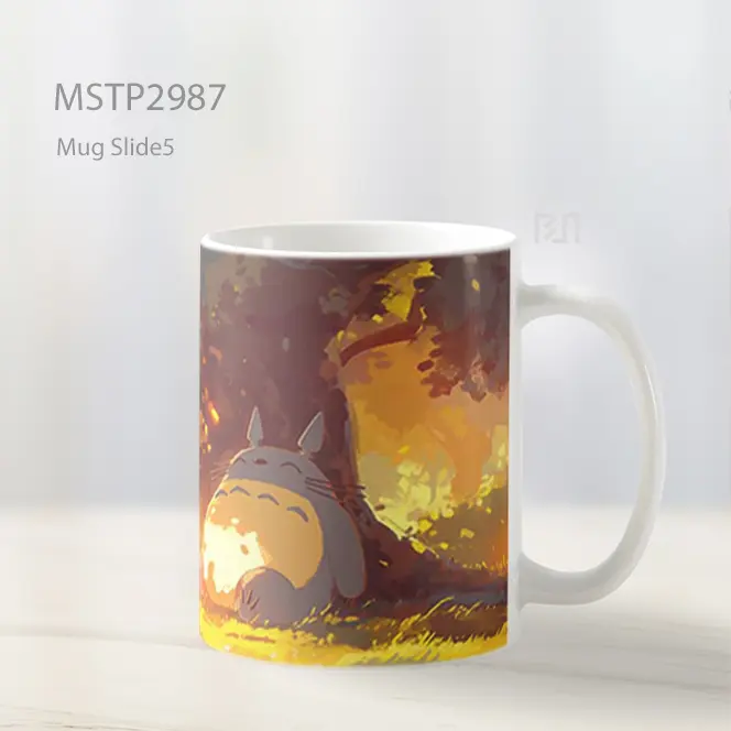 Totoro Di Bawah Pohon Bersinar Mug MSTP2987 - All-side / Desain