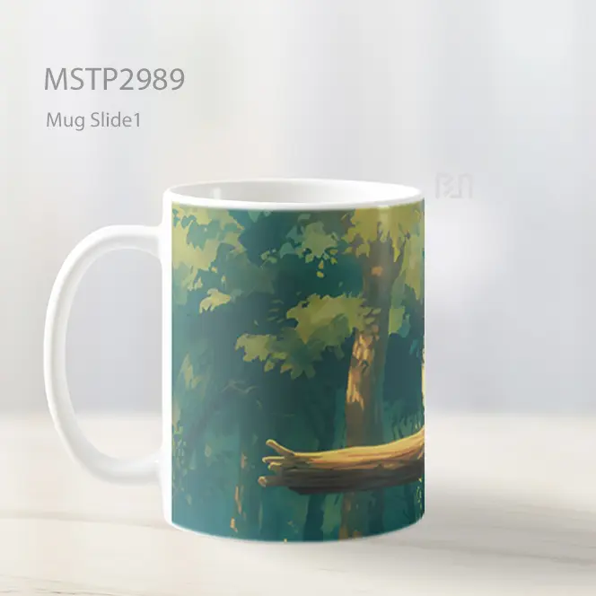 Totoro Hutan Ghibli Mug MSTP2989 - All-side / Desain