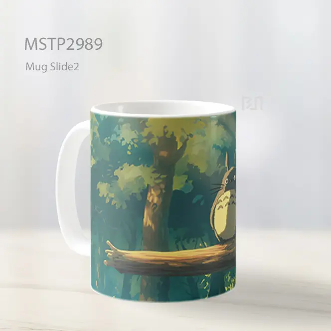 Totoro Hutan Ghibli Mug MSTP2989 - All-side / Desain