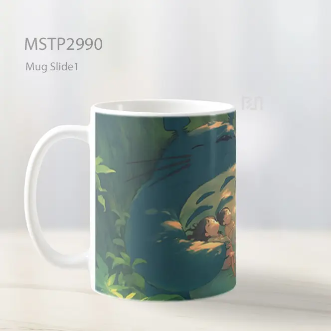 Totoro Hutan Nyaman Mug MSTP2990 - All-side / Desain