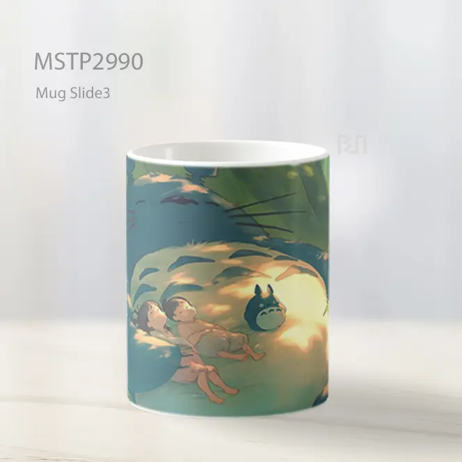Totoro Hutan Nyaman Mug MSTP2990 - All-side / Desain