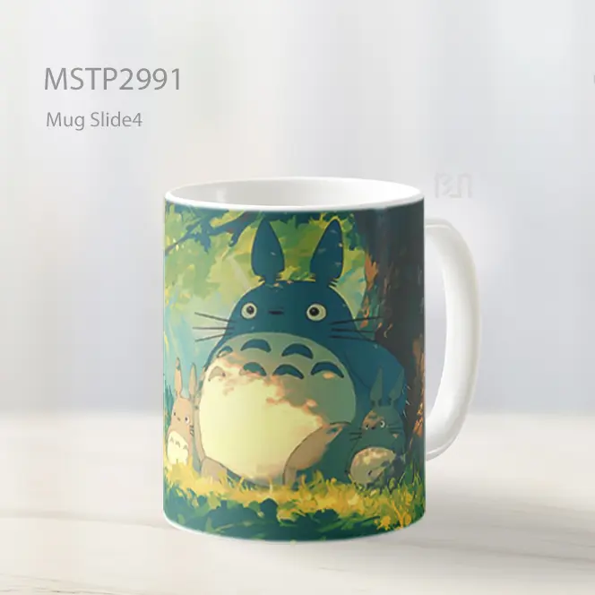 Totoro Keluarga Hutan Anime Mug MSTP2991