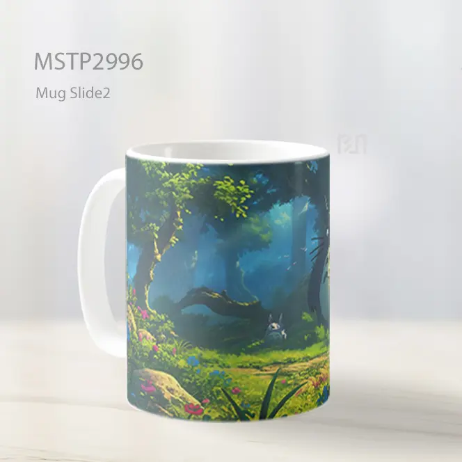 Totoro My Neighbor Totoro Mug MSTP2996 - All-side / Desain