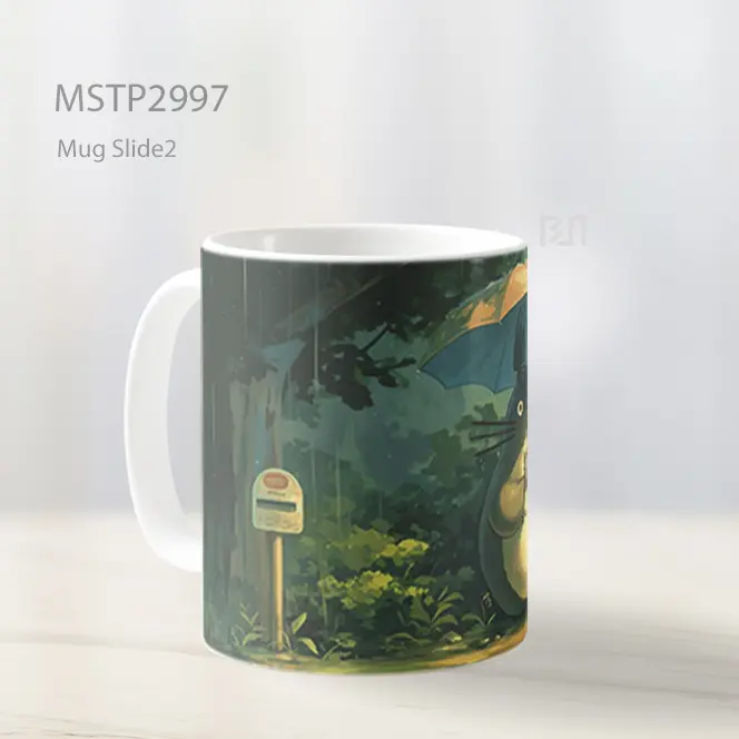 Totoro My Neighbor Totoro Mug MSTP2997 - All-side / Desain