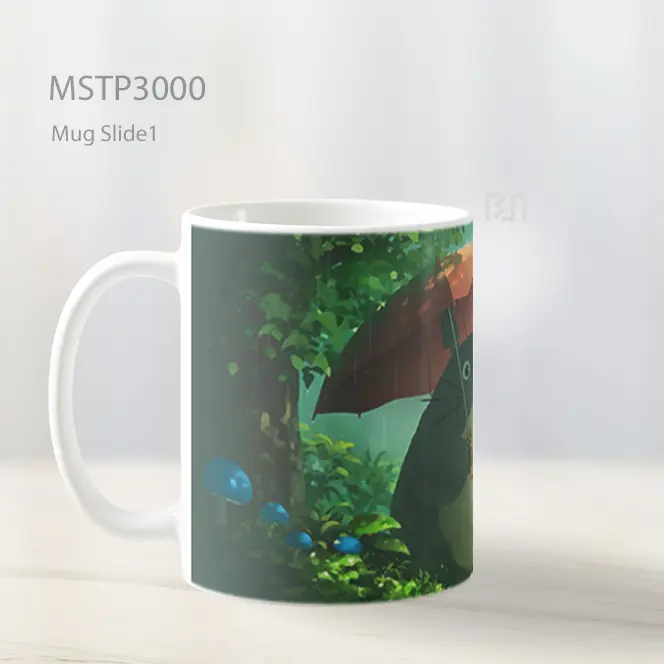Totoro Payung Hujan Studio Ghibli Mug MSTP3000 - All-side / Desain