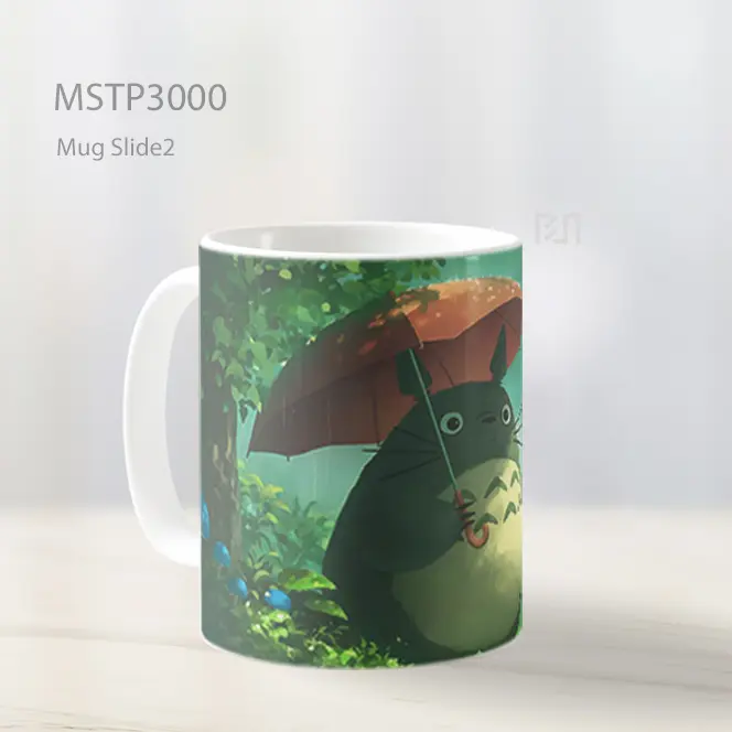 Totoro Payung Hujan Studio Ghibli Mug MSTP3000 - All-side / Desain
