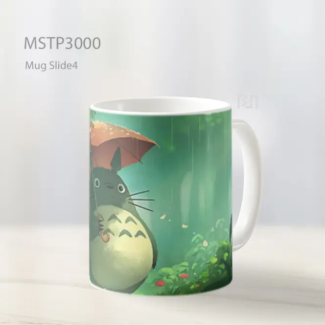 Totoro Payung Hujan Studio Ghibli Mug MSTP3000