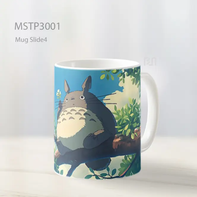 Totoro Pohon Anime Mug MSTP3001