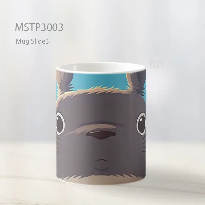 Totoro Studio Ghibli Close Up Mug MSTP3003 - All-side / Desain