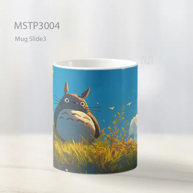 Totoro Studio Ghibli Scenery Mug MSTP3004 - All-side / Desain
