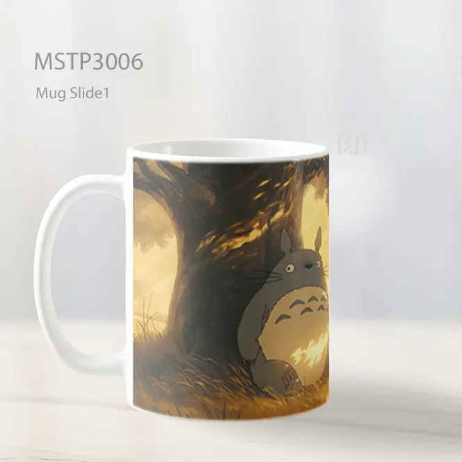 Totoro Tidur Musim Panas Mug MSTP3006 - All-side / Desain