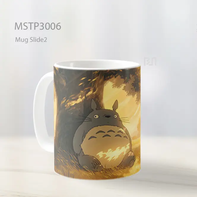 Totoro Tidur Musim Panas Mug MSTP3006 - All-side / Desain