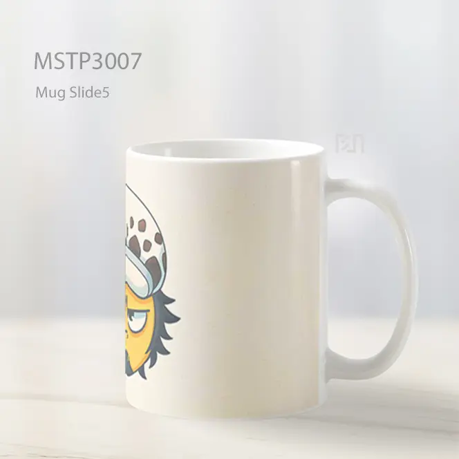 Trafalgar Law Emoji Mug MSTP3007 - All-side / Desain