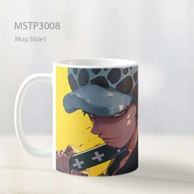 Trafalgar Law One Piece Mug MSTP3008 - All-side / Desain