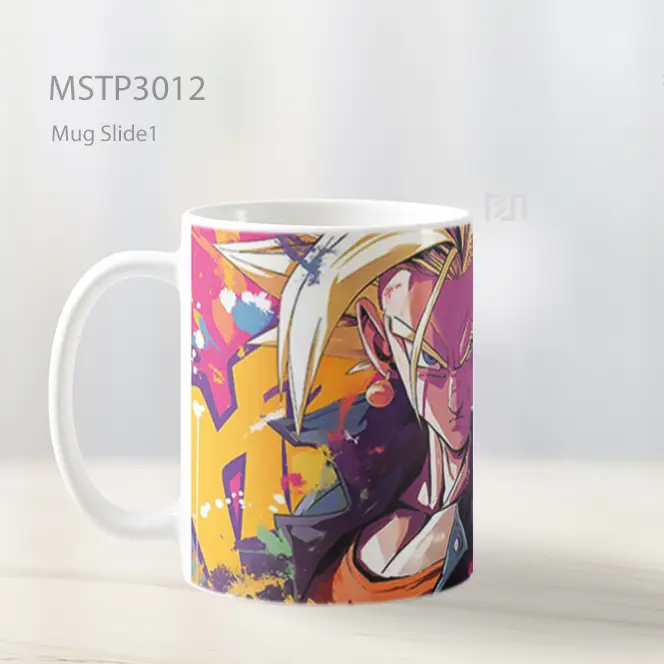 Trunks Dbz Super Saiyan Graffiti Mug MSTP3012 - All-side / Desain