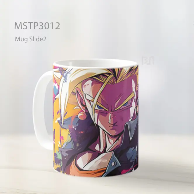 Trunks Dbz Super Saiyan Graffiti Mug MSTP3012 - All-side / Desain
