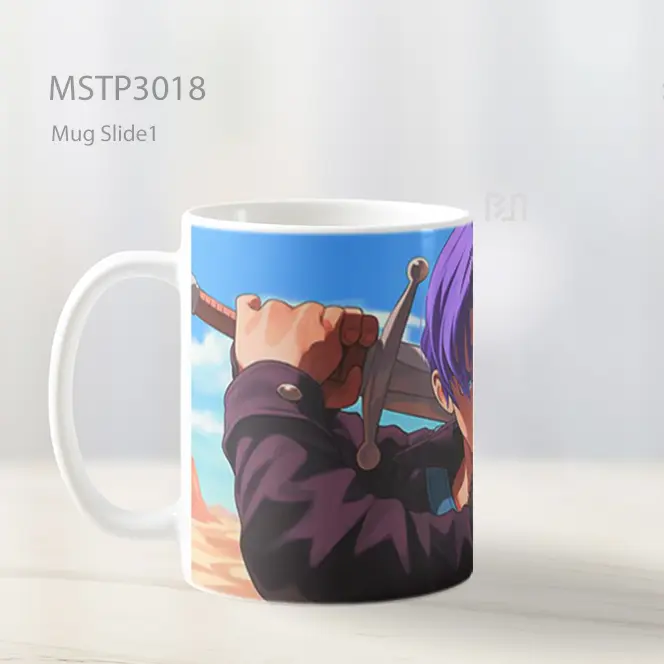 Trunks Pedang Petarung Dragon Ball Z Mug MSTP3018 - All-side / Desain