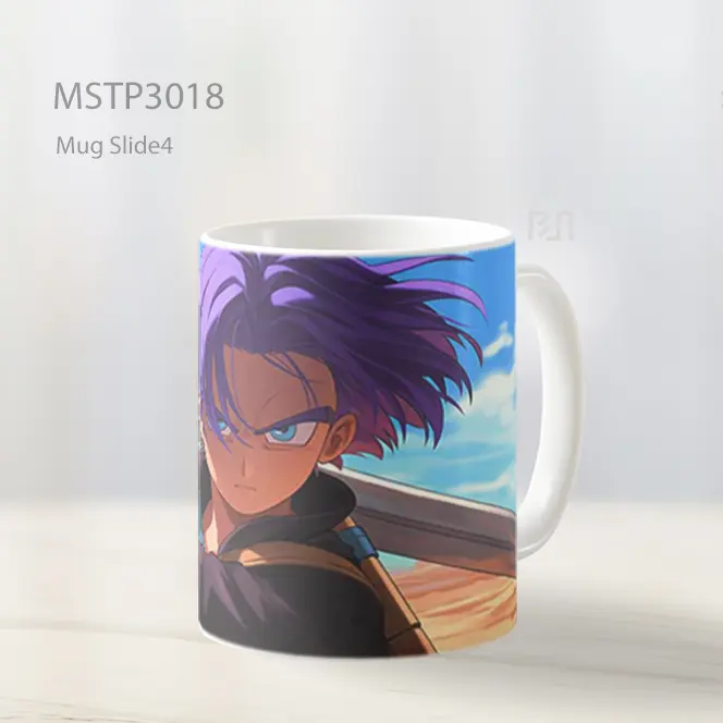 Trunks Pedang Petarung Dragon Ball Z Mug MSTP3018