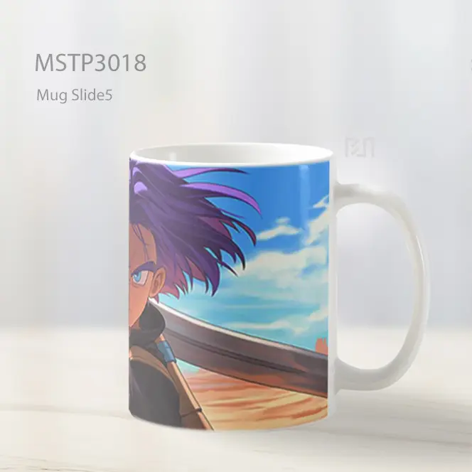 Trunks Pedang Petarung Dragon Ball Z Mug MSTP3018 - All-side / Desain