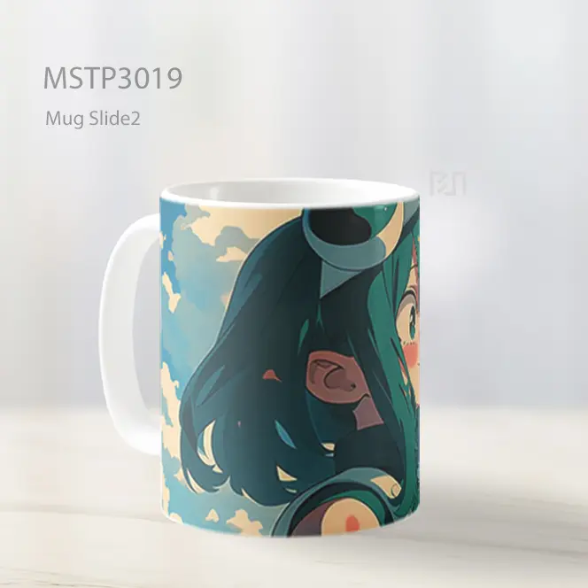 Tsuyu Asui My Hero Academia Mug MSTP3019 - All-side / Desain