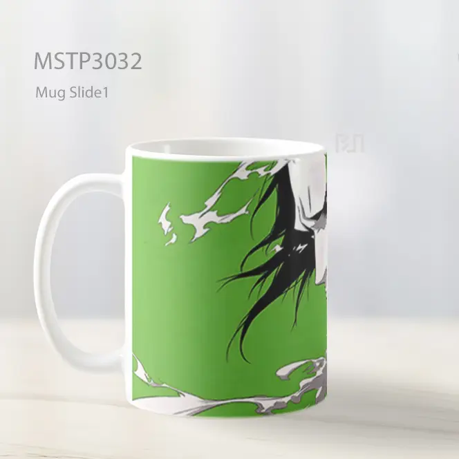 Ulquiorra Bleach Energi Hijau Mug MSTP3032 - All-side / Desain