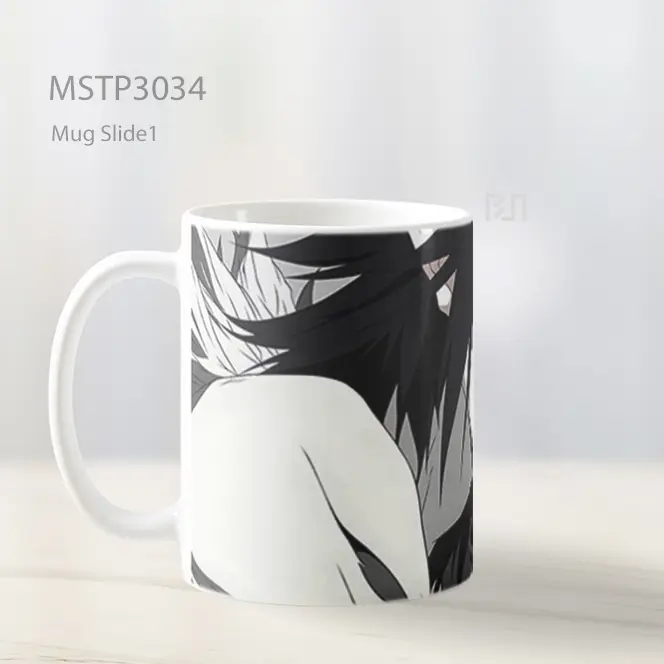 Ulquiorra Bleach Mata Hijau Mug MSTP3034 - All-side / Desain
