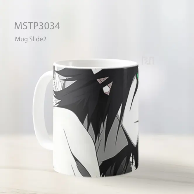 Ulquiorra Bleach Mata Hijau Mug MSTP3034 - All-side / Desain