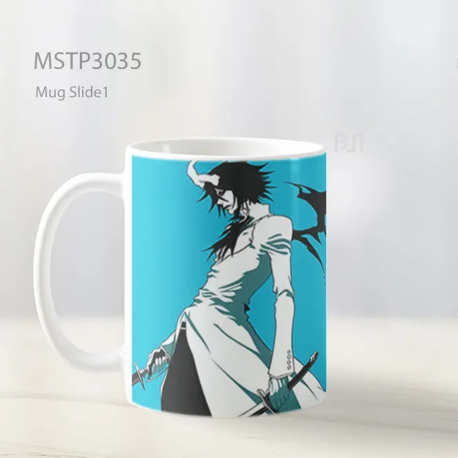 Ulquiorra Bleach Pendekar Pedang Mug MSTP3035 - All-side / Desain