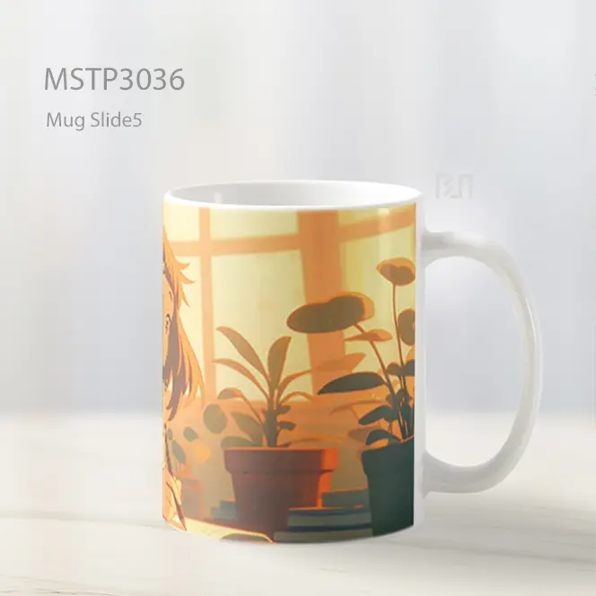 Uraraka Belajar Di Jendela Mug MSTP3036 - All-side / Desain
